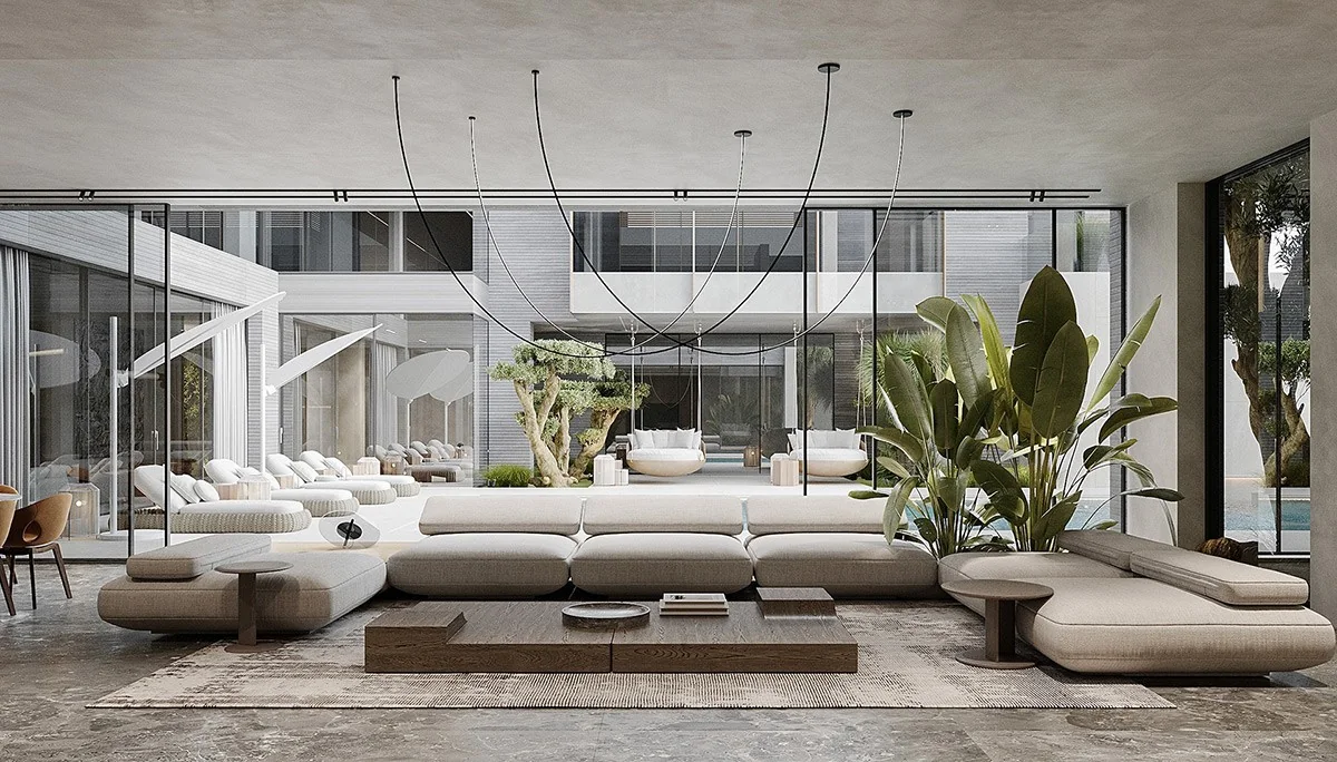 Luxury Villa Interior - 3 BHK interior design in Mumbai
