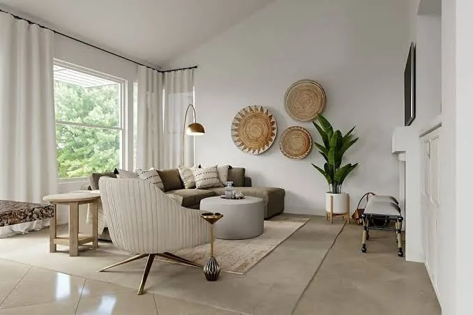 Modern 3 BHK Room Interior - 3 BHK interior design in Ulhasnagar